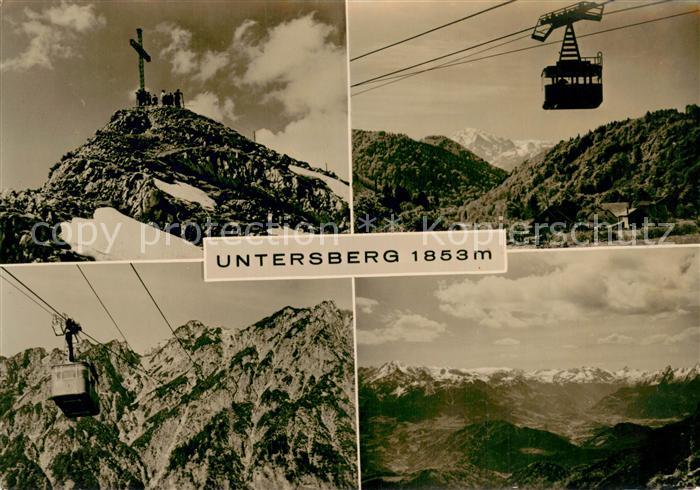 Seilbahn Cable-Car Telepherique Untesrberg