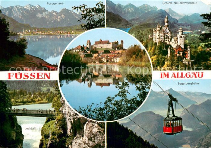 Seilbahn Cable-Car Telepherique Fuessen im Allgaeu