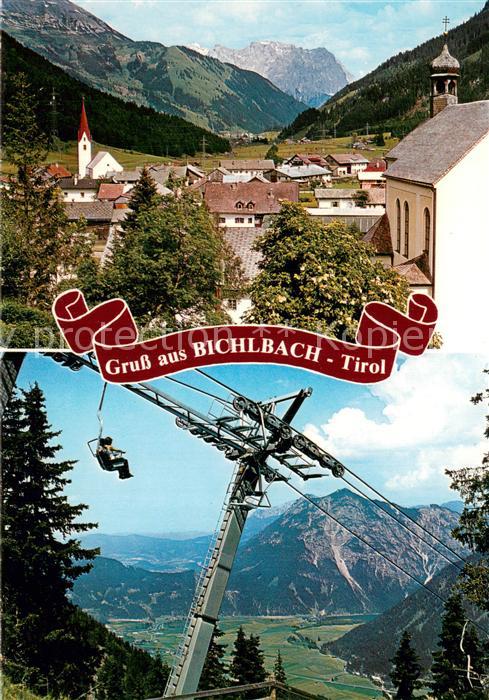 Sessellift Chairlift Telesiege Bichlbach Tirol