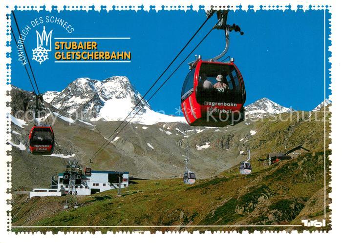 Seilbahn Cable-Car Telepherique Stubaier Gletscherbahn