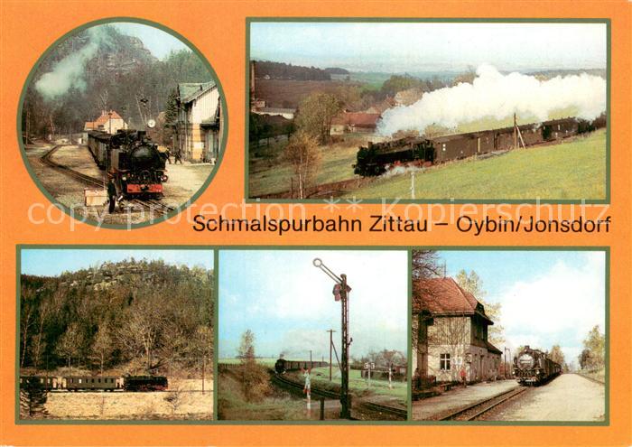Eisenbahn Schmalspurbahn Zittau Oybin Jonsdorf