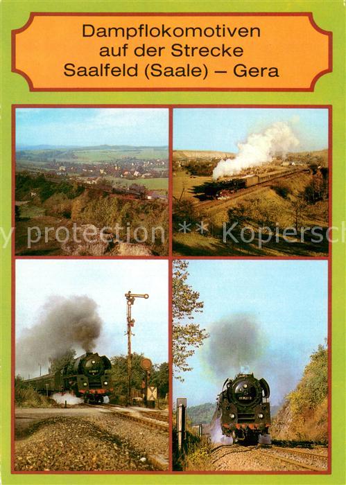 Lokomotive Dampflokomotive Saalfeld Gera