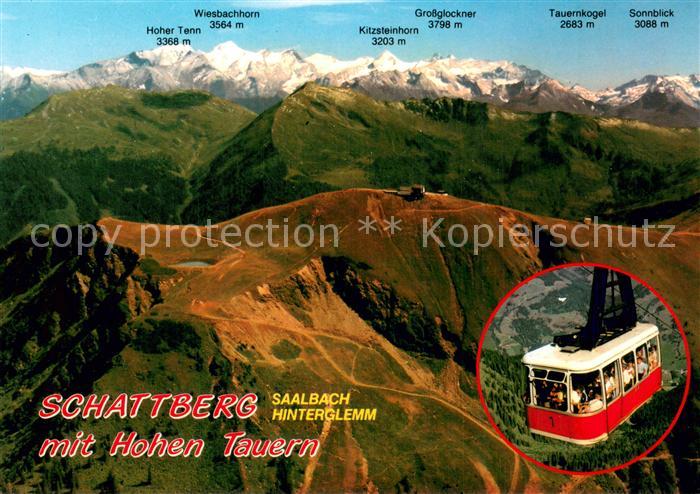 Seilbahn Cable-Car Telepherique Schattberg Saalbach