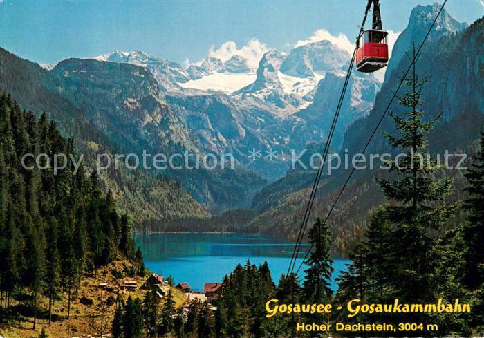 Seilbahn Cable-Car Telepherique Gosausee Hoher Dachstein