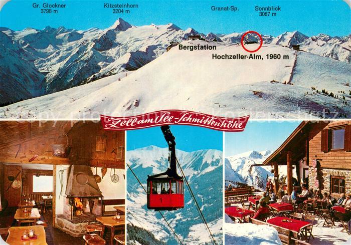 Seilbahn Cable-Car Telepherique Hochzeiler Alm