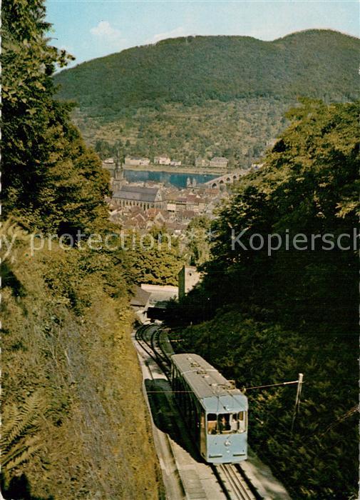 Bergbahn Heidelberg zum Koenigstuhl
