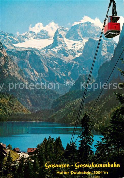 Seilbahn Cable-Car Telepherique Gosausee  Dachstein
