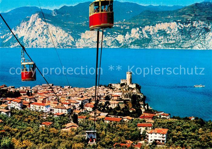 Seilbahn Cable-Car Telepherique Malcesine Lago di Garda