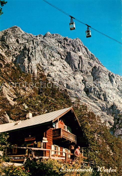 Seilbahn Cable-Car Telepherique Eisriesenwelt Werfen
