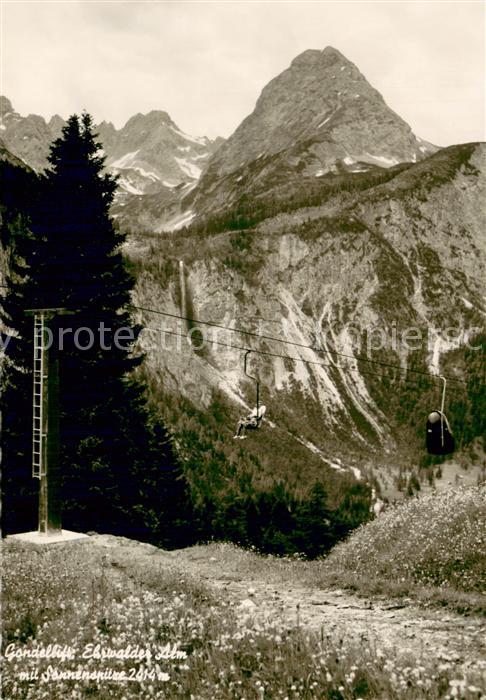Sessellift Chairlift Telesiege Ehrwalder Alm Sonnenspitze