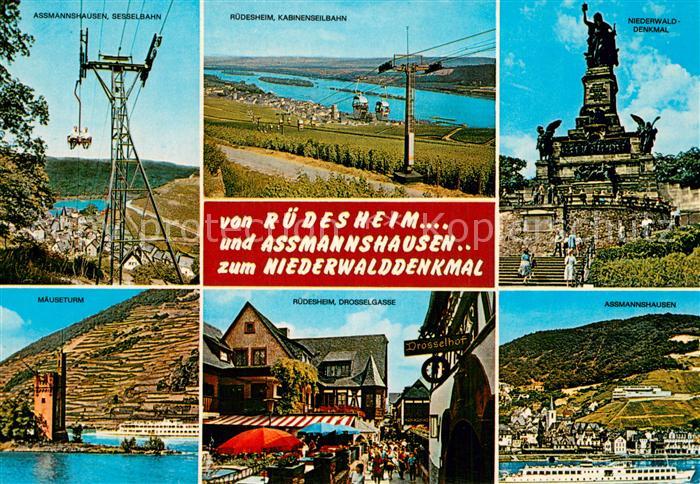 Sessellift Chairlift Telesiege Ruedensheim Assmannschausen Niederealddenkmal