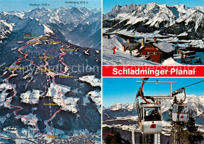 Seilbahn Cable-Car Telepherique Schladminger Planai