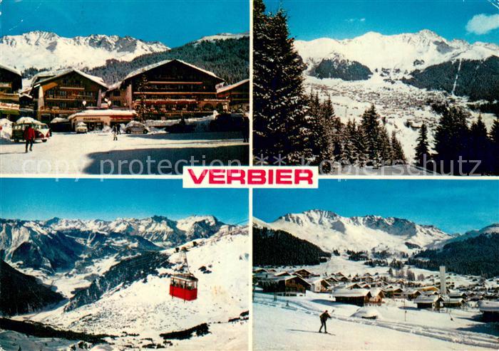 Seilbahn Cable-Car Telepherique Verbier