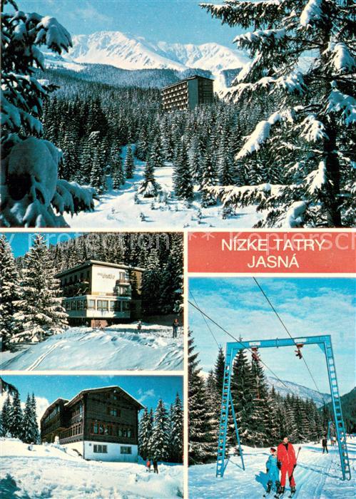 Skilift Schlepplift Remontees-Mecaniques Nizke Tatry Jasma