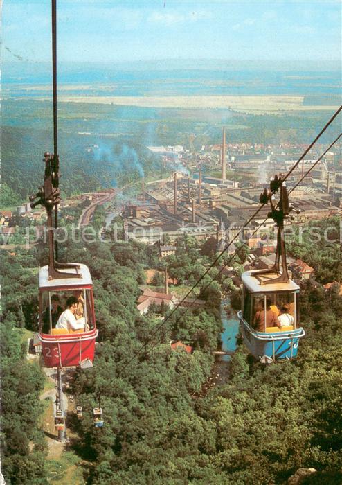 Seilbahn Cable-Car Telepherique Thale Harz Kr. Quedlinburg
