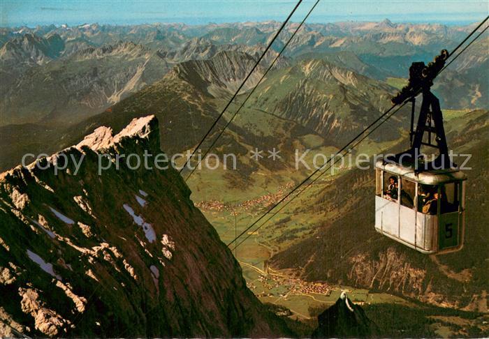 Seilbahn Cable-Car Telepherique Tiroler Zugspitzbahn Ehrwald Lermoos Tirol