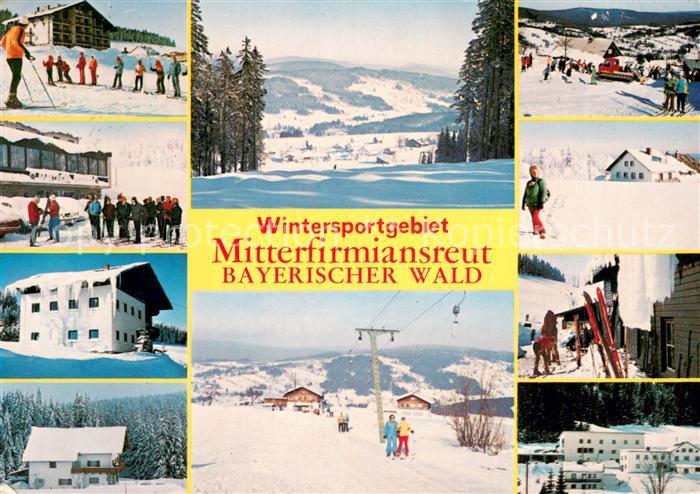 Skilift Schlepplift Remontees-Mecaniques Mitterfirmiansreut Bayerischer Wald