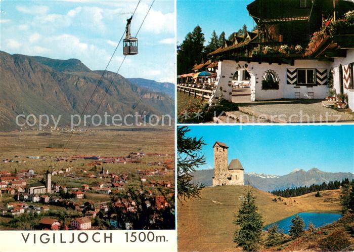 Seilbahn Cable-Car Telepherique Vigiljoch