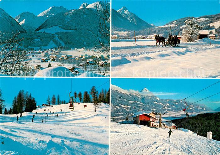 Sessellift Chairlift Telesiege Koetschach Mauthen Koernten Austria