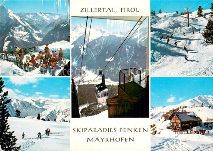 Seilbahn Cable-Car Telepherique Zillertal Tirol Skiparadies Penken Mayrhofen