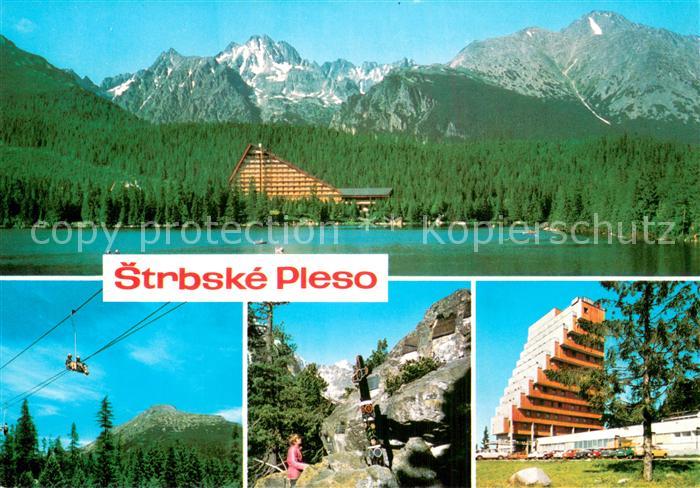 Sessellift Chairlift Telesiege Strbske Pleso