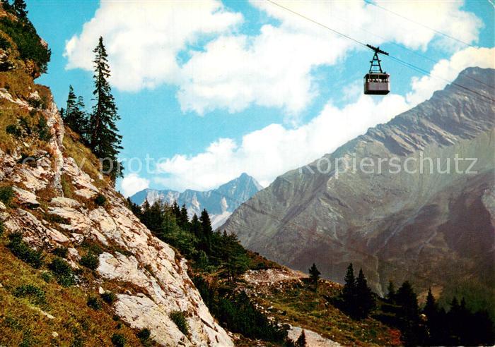Seilbahn Cable-Car Telepherique Mallnitz Ankogel Gletscherbahn Saeuleck Maresen