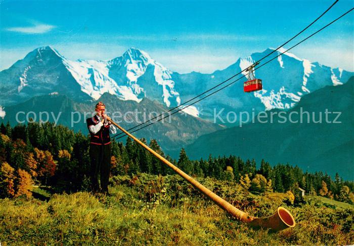 Alphorn Berner Oberland Seilbahn