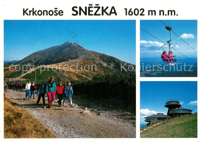 Sessellift Chairlift Telesiege Krkonose Snezka