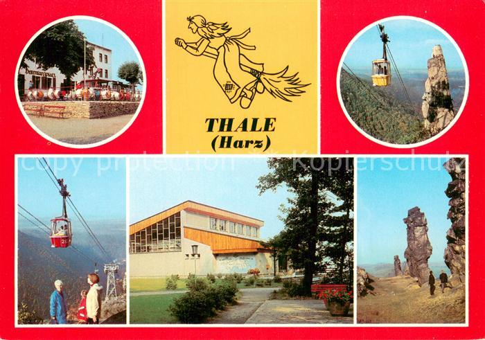 Seilbahn Cable-Car Telepherique Thale Kr. Quedlinburg