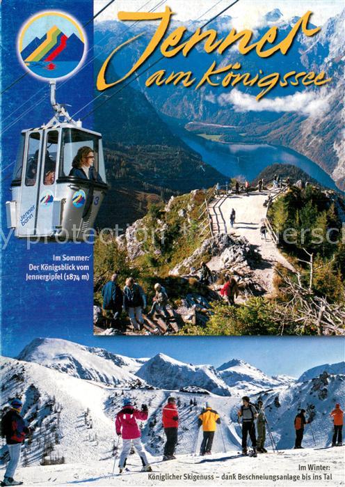 Seilbahn Cable-Car Telepherique Schoenau am Koenigssee Jennergipfel