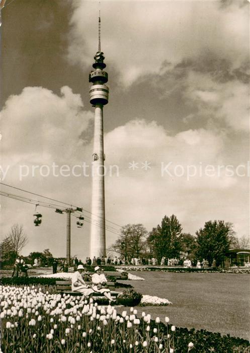 Fernsehturm Funkturm Bundesgartenschau Dortmund