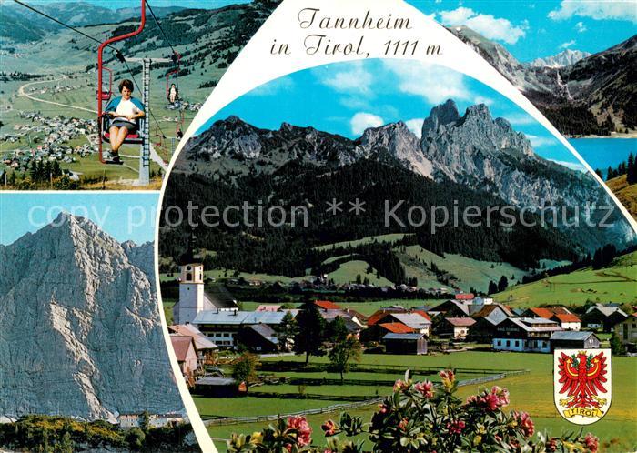 Sessellift Chairlift Telesiege Tannheim in Tirol