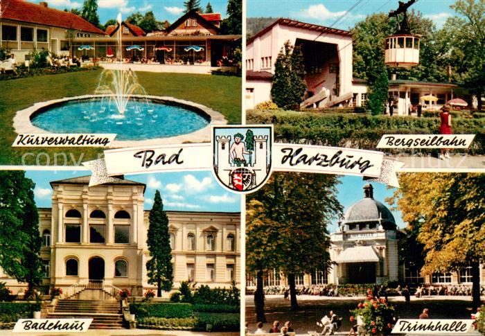 Seilbahn Cable-Car Telepherique Bad Herzburg Trinkhalle Badehaus