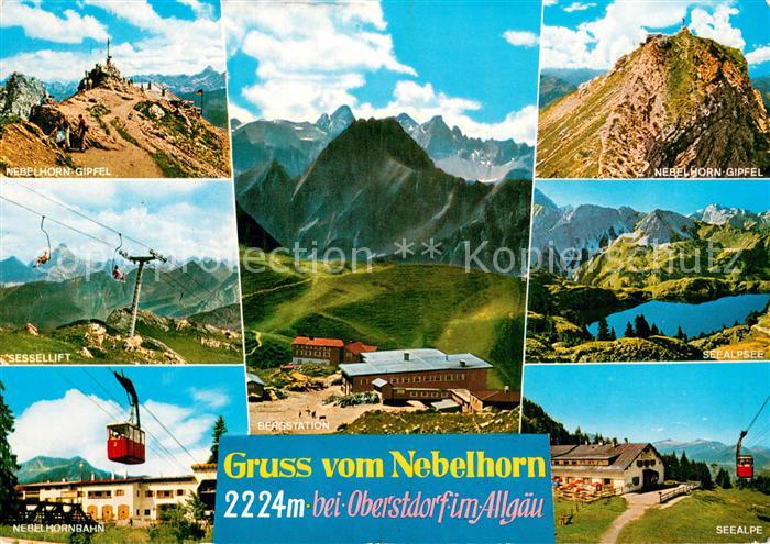 Seilbahn Cable-Car Telepherique Nebelhorn Obersdorf Allgaeu