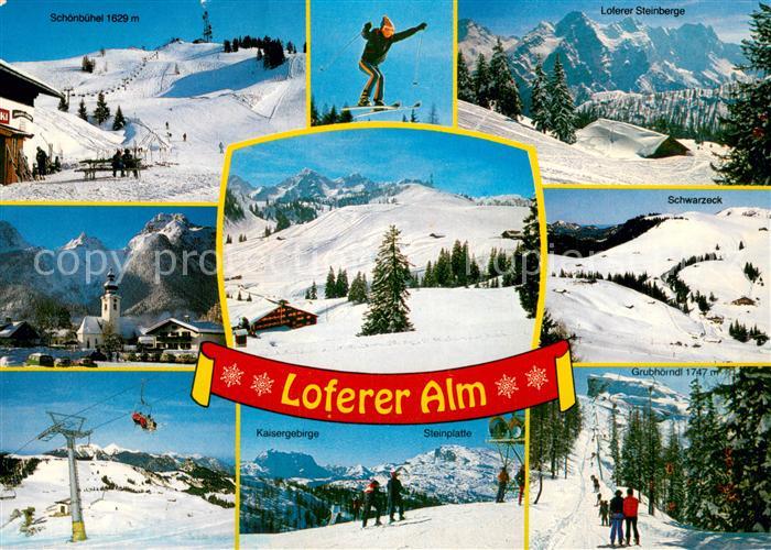 Sessellift Chairlift Telesiege Loferer Alm