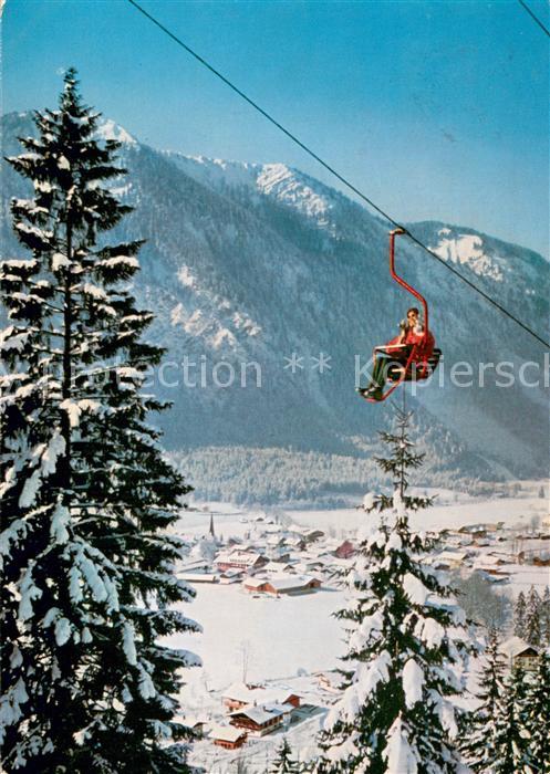 Sessellift Chairlift Telesiege Bayrischzell zum Sudelfeld