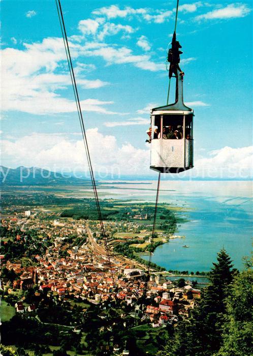 Seilbahn Cable-Car Telepherique Bregenz Am Bodensee mit Pfaenderbahn