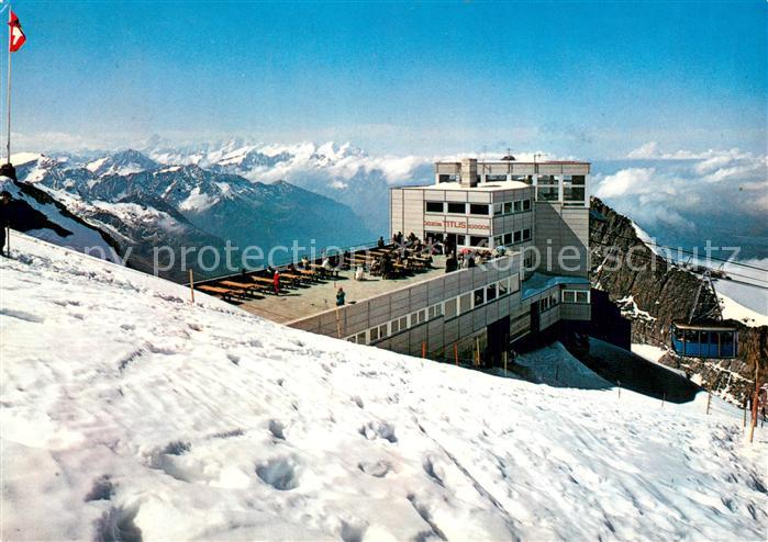 Seilbahn Cable-Car Telepherique Engelberg Brggstation Titlis