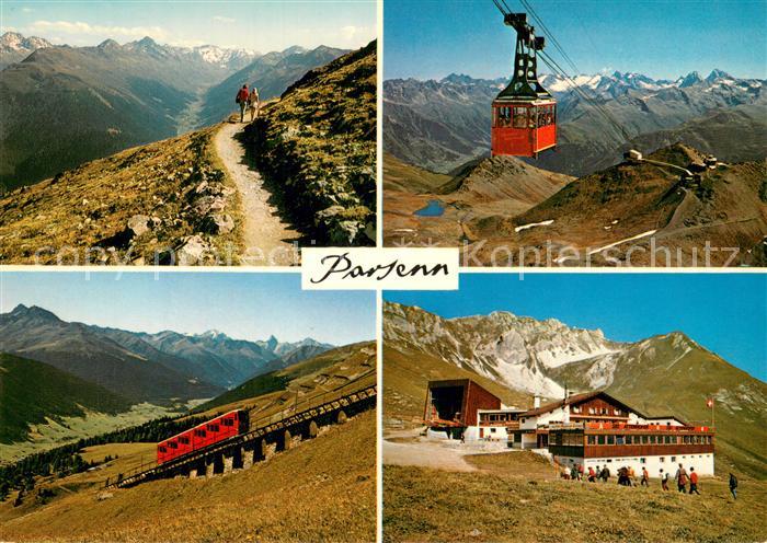 Seilbahn Cable-Car Telepherique Davos Parsennhuette Weissfluhjoch