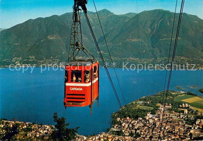 Seilbahn Cable-Car Telepherique Locarno Cardada