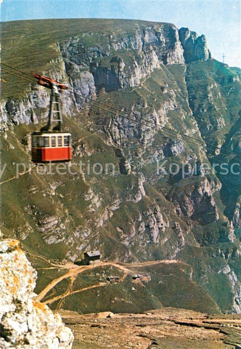 Seilbahn Cable-Car Telepherique Munti Bucegi Cabana Caraiman