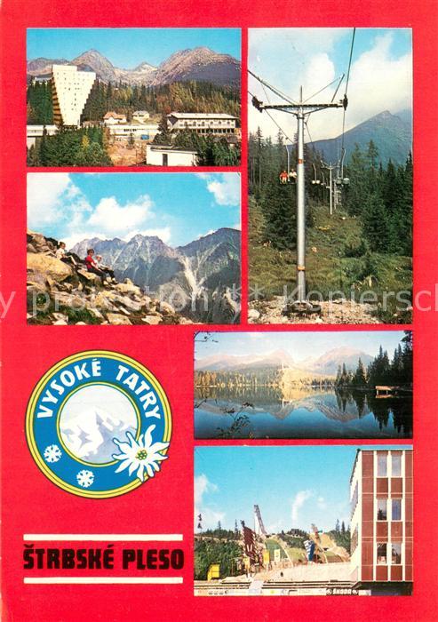 Sessellift Chairlift Telesiege Vysoke Tatry Strbske Pleso