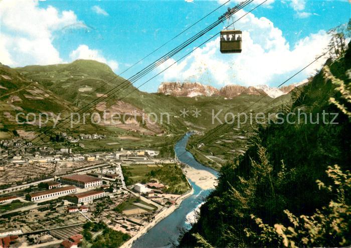 Seilbahn Cable-Car Telepherique Bozen Schwebebahn Virgl