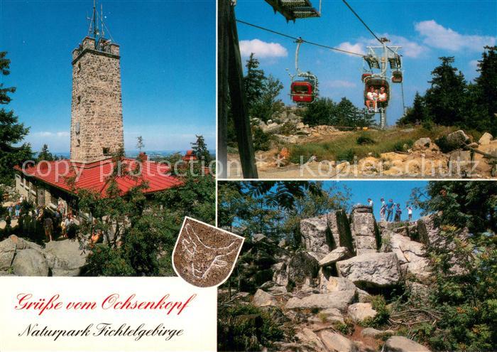 Sessellift Chairlift Telesiege Ochsenkopf Naturpark Fichtelgebirge