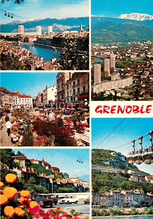 Seilbahn Cable-Car Telepherique Grenoble Bastille Place Grenette