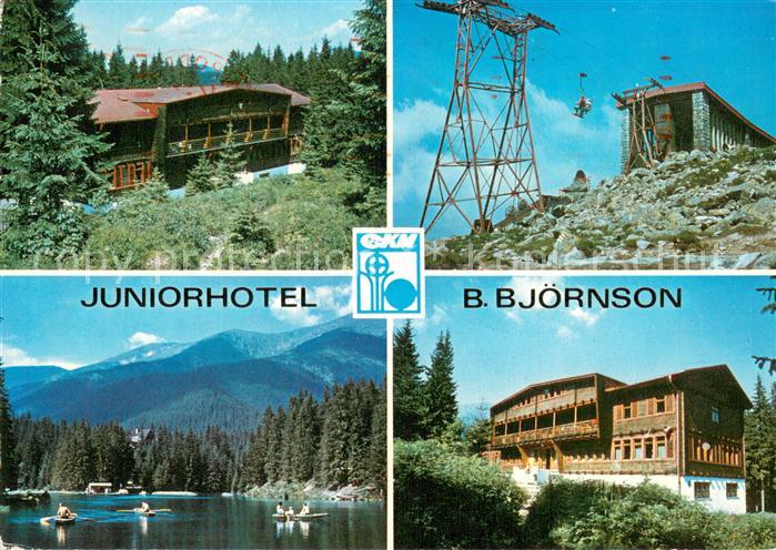 Sessellift Chairlift Telesiege Nizne Tatry Juniorhotel B.Bjoernson