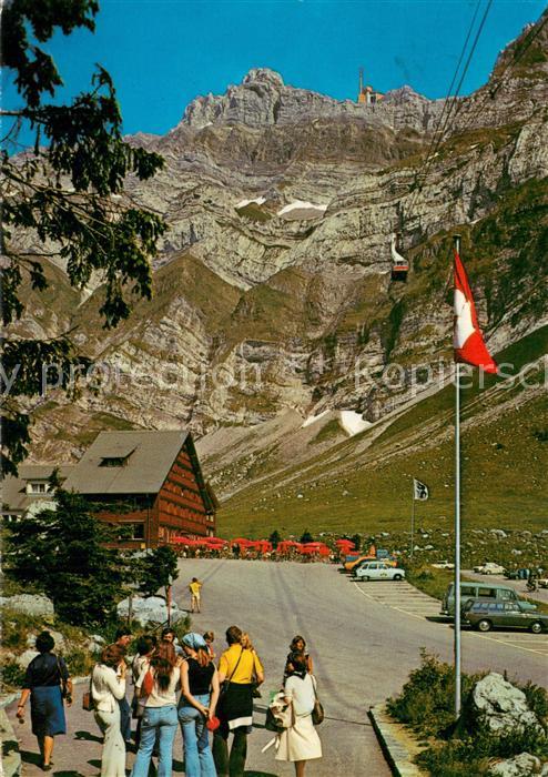 Seilbahn Cable-Car Telepherique Auf Schwaegalp