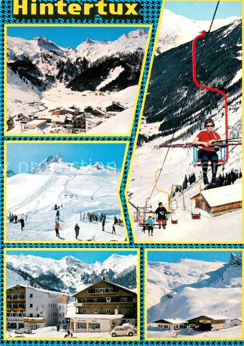 Sessellift Chairlift Telesiege Hintertux Zillertal