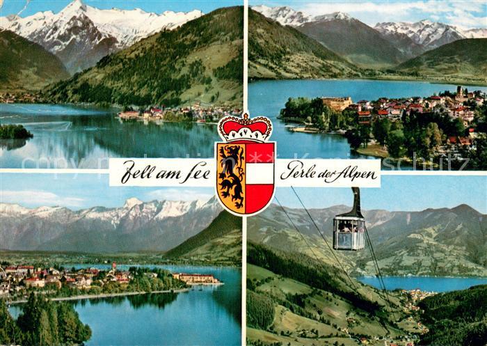 Seilbahn Cable-Car Telepherique Kitzsteinhorn gegen die Hohen Tauern Zell Am See