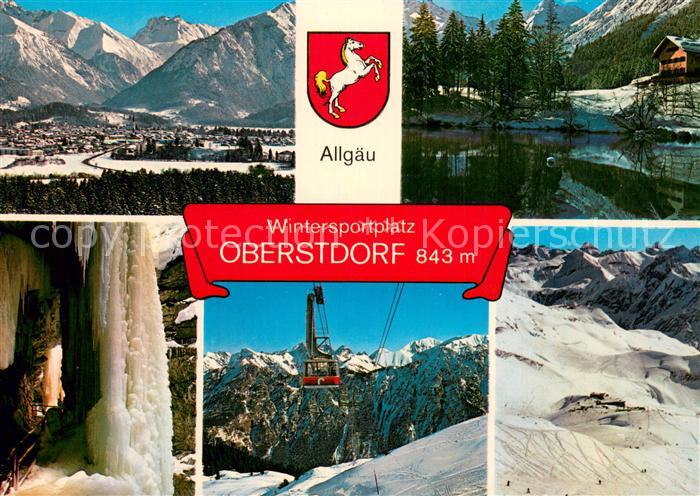 Seilbahn Cable-Car Telepherique Obersdorf Allgaeu